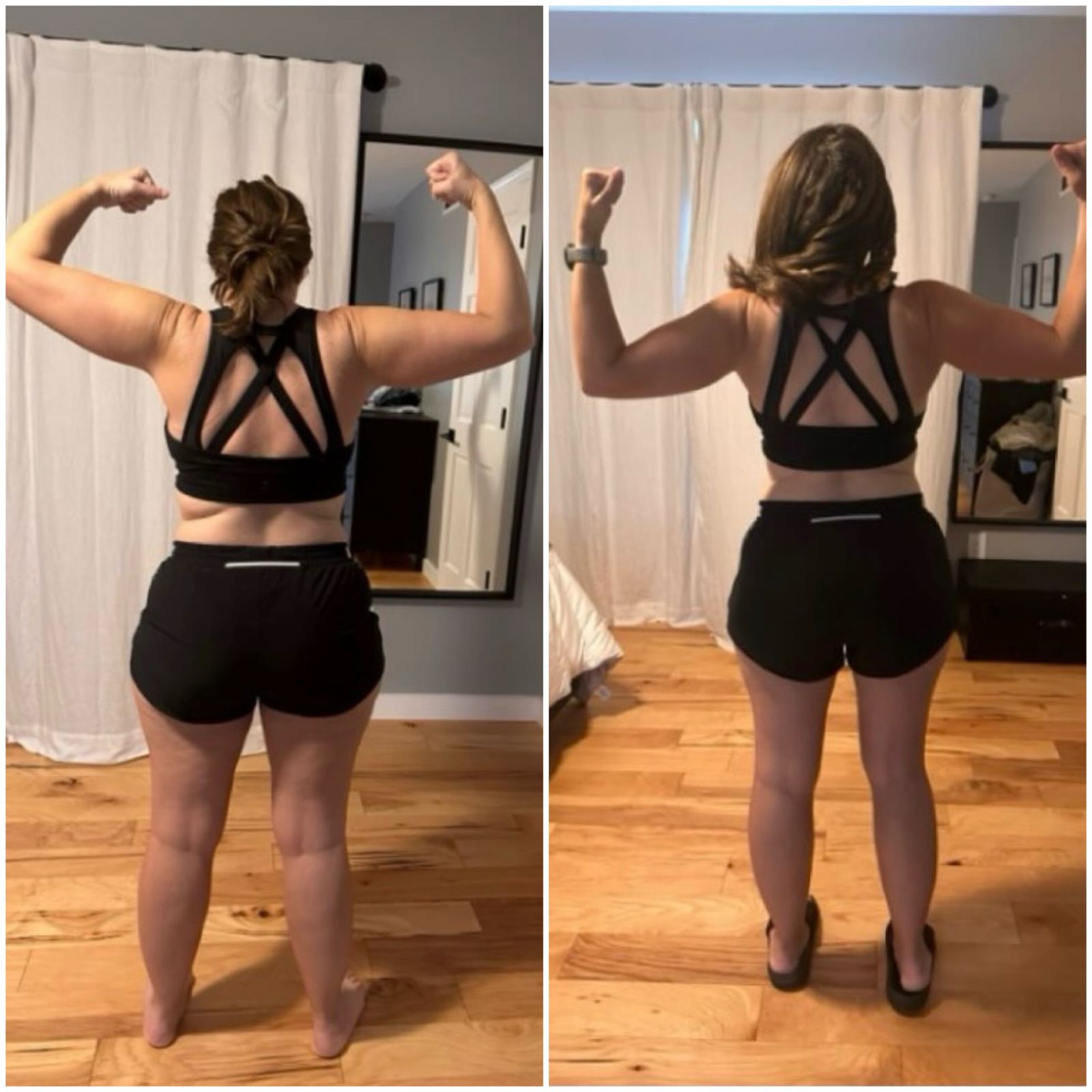Transformación real, antes y después